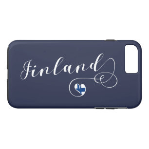 Hart Finland Mobile Phone Case, Fins iPhone 8/7 Plus Hoesje