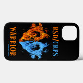 Hart/Flames...RSD/CRPS Case-Mate iPhone Case (Achterkant (horizontaal))
