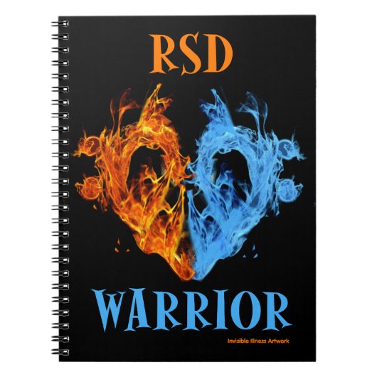Hart/Flames...RSD Notitieboek (Voorkant)