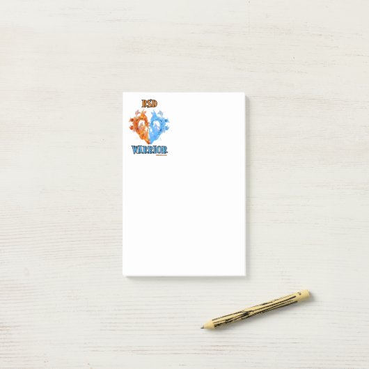 Hart/Flames...RSD Post-it® Notes (Op bureau)