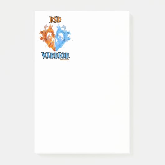 Hart/Flames...RSD Post-it® Notes (Voorkant)