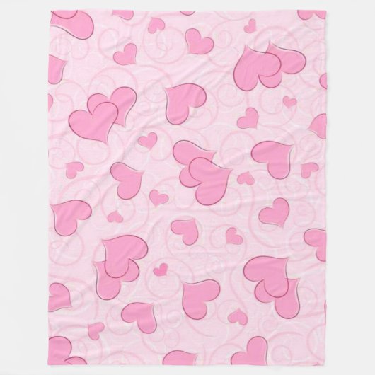 hart fleece deken (Voorkant)