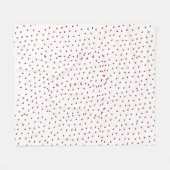 hart fleece deken (Voorkant (Horizontaal))