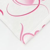 hart fleece deken (Hoek)