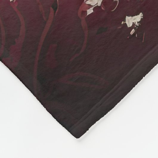 hart fleece deken (Hoek)