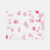 hart fleece deken (Voorkant (Horizontaal))