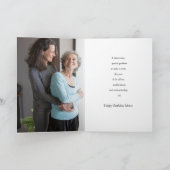 Hart Floral-Wenskaart Kaart (Binnen)