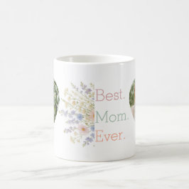 Hart Foto & Bloemen Ontwerp - Perfect Moederdag Koffiemok