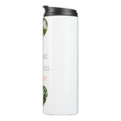 Hart Foto & Bloemen Ontwerp - Perfect Moederdag Thermosbeker (Geroteerd rechts)