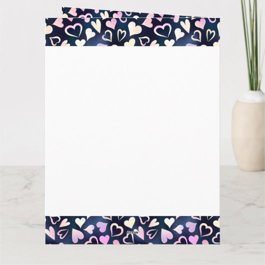 Hart Foto Collage 36 Pic Hearts Any Age Birthday Kaart (Achterkant)