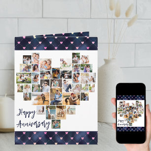 Hart Foto Collage 36 Pic Love Hearts Jubileum Kaart