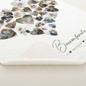 Hart Foto Collage 39 Foto's Valentijnsdag Sherpa Deken (3/4)