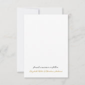 Hart Foto Collage Paar Bruiloft Save The Date (Achterkant)