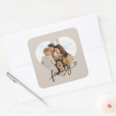 Hart Foto Familie Sticker – Persoonlijke Herinneri (Envelop)