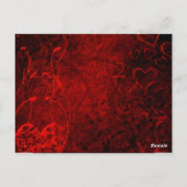 Hart Foto Klaslokaal Valentijnsdag Kaart (Achterkant)