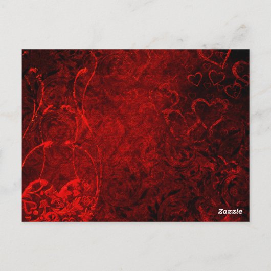 Hart Foto Klaslokaal Valentijnsdag Kaart (Achterkant)