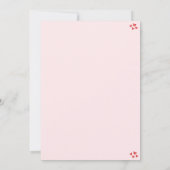 Hart Foto Lijst Valentijnsdag Gift Kaart (Achterkant)