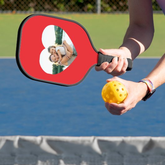 Hart Foto Rood Pickleball Paddle (Insitu)