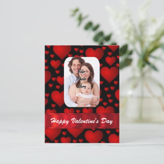 Hart foto sjabloon Valentijnsdag (Staand voorkant)