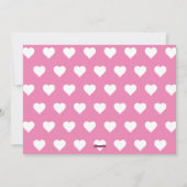 Hart Foto Valentijn Gezegend met Liefde Feestdagenkaart (Achterkant)