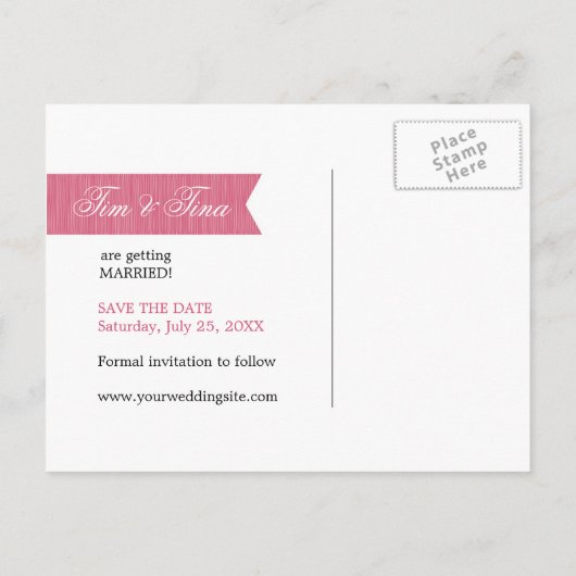 Hart | Foto's opslaan van het Briefkaart Datum (Achterkant)