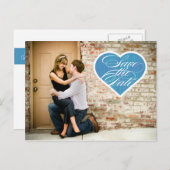 Hart | Foto's opslaan van het Briefkaart Datum (Voorkant / Achterkant)