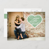 Hart | Foto's opslaan van het Briefkaart Datum (Voorkant / Achterkant)