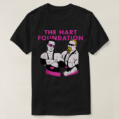 Hart Foundation Wrestling T-shirt (Design voorkant)