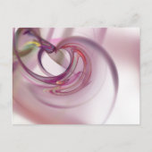 Hart Fractal Briefkaart (Voorkant)