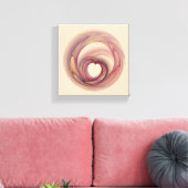 Hart Fractal Canvas Afdruk (Insitu (Woonkamer))