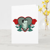 Hart Frankenstein Kaart (Gele Bloem)