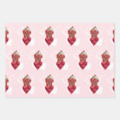 Hart Frans Mastiff Hondenliefhebber Valentijnse Gi Inpakpapier Vel (Voorkant 2)