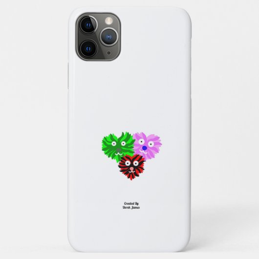 Hart Fuzzies Apple iPhone 11 Pro Max Case (Achterkant)
