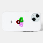 Hart Fuzzies Apple iPhone 15 Hoesje (Achterkant (horizontaal))