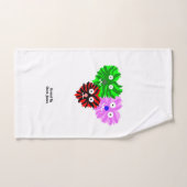 Hart Fuzzies Badkamer Handdoek Set (Handdoek)