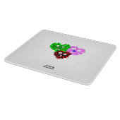 Hart Fuzzies Glas Snijplank (Hoek)