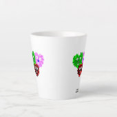 Hart Fuzzies Kleine Latte Mok (Voorkant)