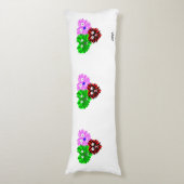 Hart Fuzzies Lichaamskussen (Voorkant Verticaal)