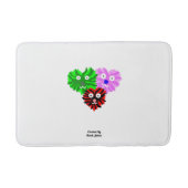 Hart Fuzzies Medium Bad Mat (Voorkant)