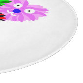 Hart Fuzzies Rond Glas Snijplank (30,4 cm) (Hoek)