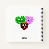 Hart Fuzzies Spiraal Notitieboek (Achterkant)