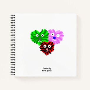 Hart Fuzzies Spiraal Notitieboek