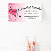 Hart garen haak haak ambacht show cabine display spandoek (Insitu)