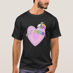 Hart Gay Pride Banaan Lgbtq+ Parade Queer Lesbienn T-shirt
