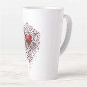 Hart Gedrukte Mokken |Koffiemokken |Heart Design M (Rechterhoek)