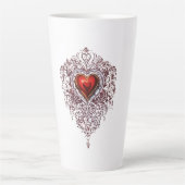 Hart Gedrukte Mokken |Koffiemokken |Heart Design M (Voorkant)