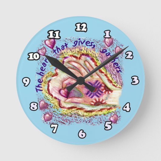 Hart geeft klok (Voorkant)