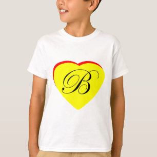 Hart Geel Rood Door Trouwuitnodiging Het MUSEUM Z T-shirt