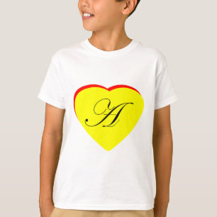 Hart Geel Rood Een bruiloft Uitnodiging Het MUSEUM T-shirt