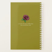 Hart Geel Wit Dagelijks Planner (Achterkant)